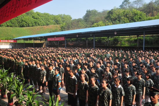 巴蜀中学的高中军训要干些什么-重庆巴蜀中学