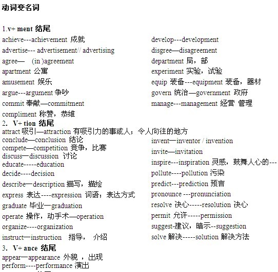 怎样看英文单词判断它的词性?也就是说英文单
