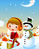 Make a snowman