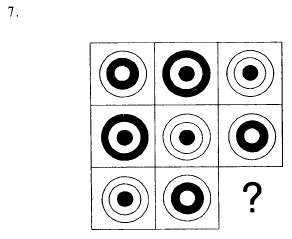 有趣的智商测试题:有规律的方块_智商培养