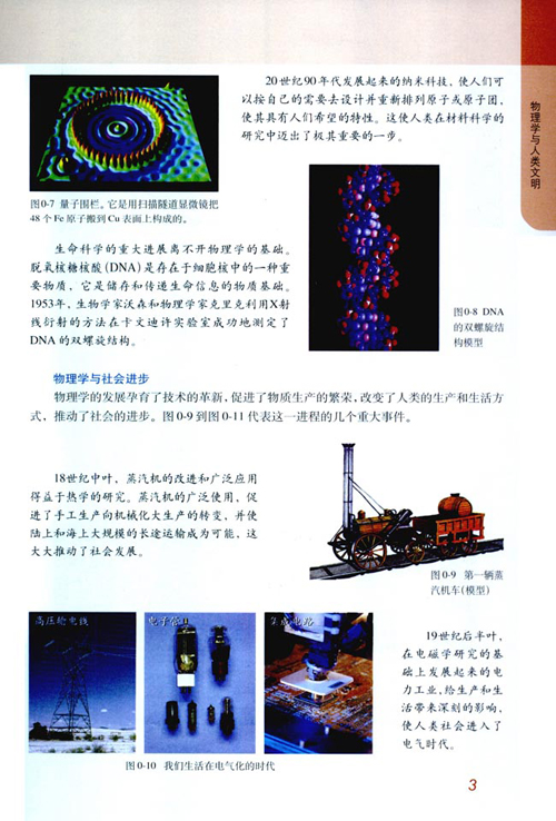 人教版物理上册 物理学与人类文明