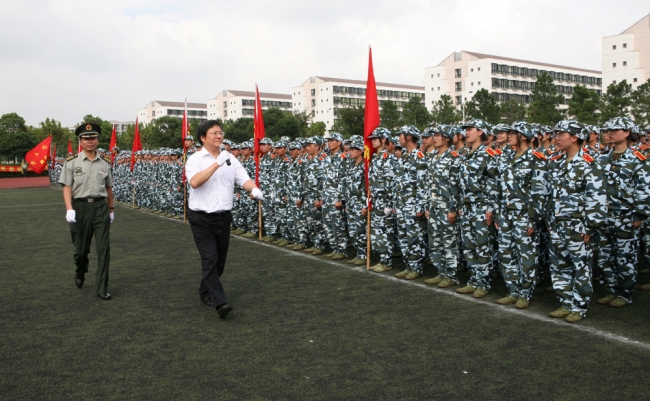 同济大学党委书记周家伦,中国人民解放军73171部队政委桂余才大校