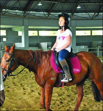 吴江枫华中学引入“贵族运动”—马术