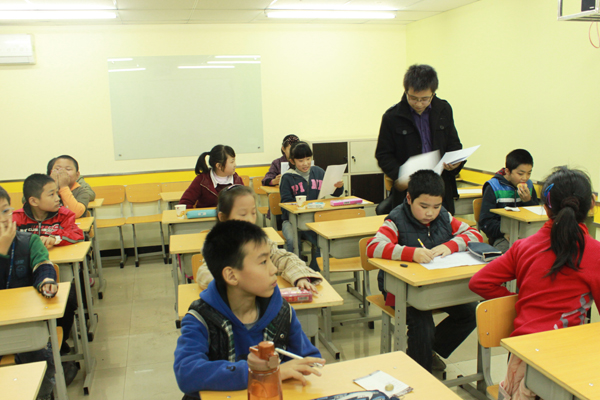 西安学而思2011小升初交大模拟考现场报道