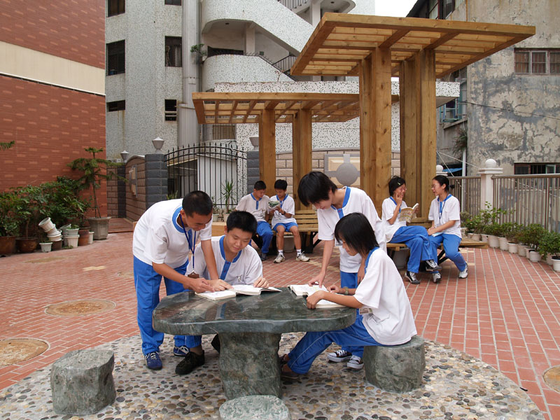 厦门大同中学老校区校园风光(2)_厦门奥数网