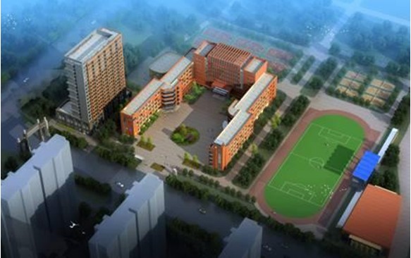 济南山师二附中建大校区规划设计图展示
