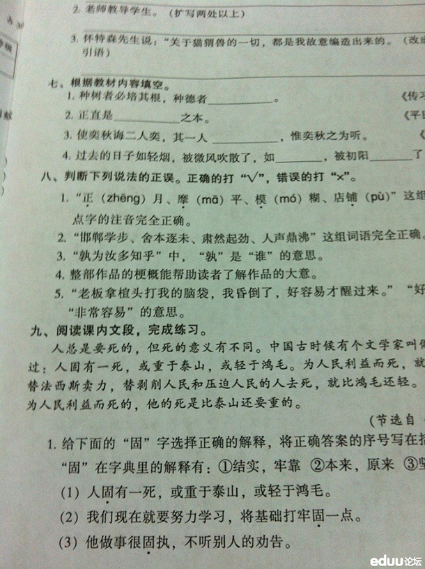 2013ڶѧԽСѧ꼶ĩ2