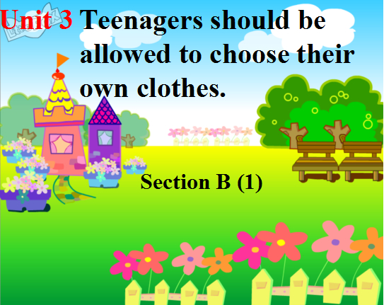 allowed to choose their own clothes_中考网