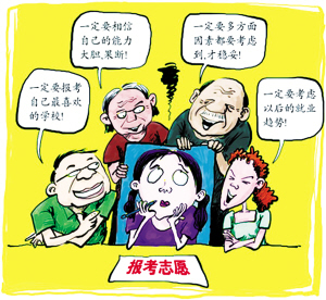 2014年高考本科志愿5月12日起填报_英语网