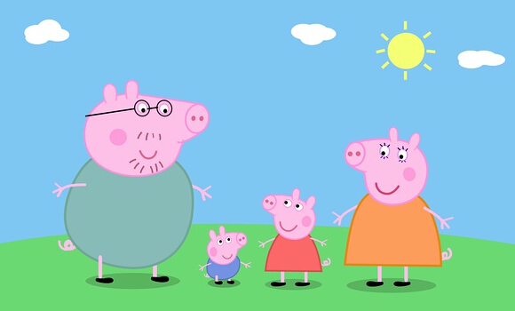 粉红猪小妹英文版第一季视频