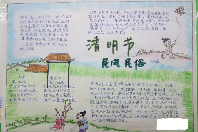 跪求!一篇英语初一作文!关于国家民俗方面的!