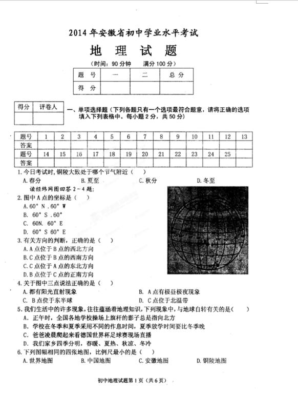 2014갲ʡ꼶ҵῼ