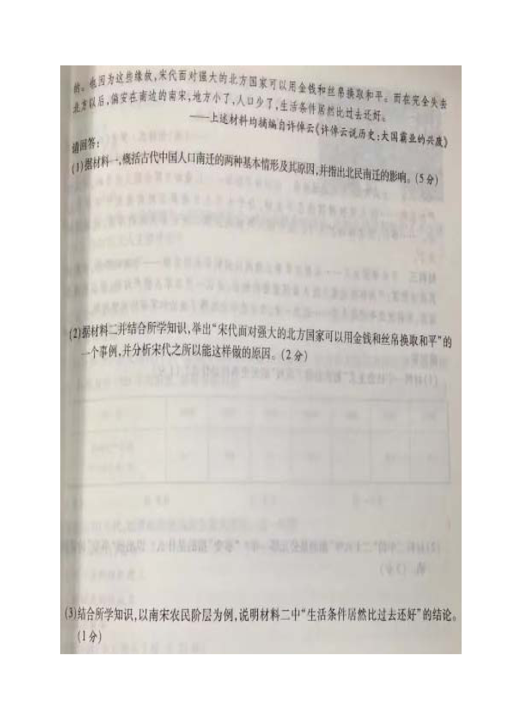 ���ճ���2017�п���ʷ���⣨ͼƬ�棩