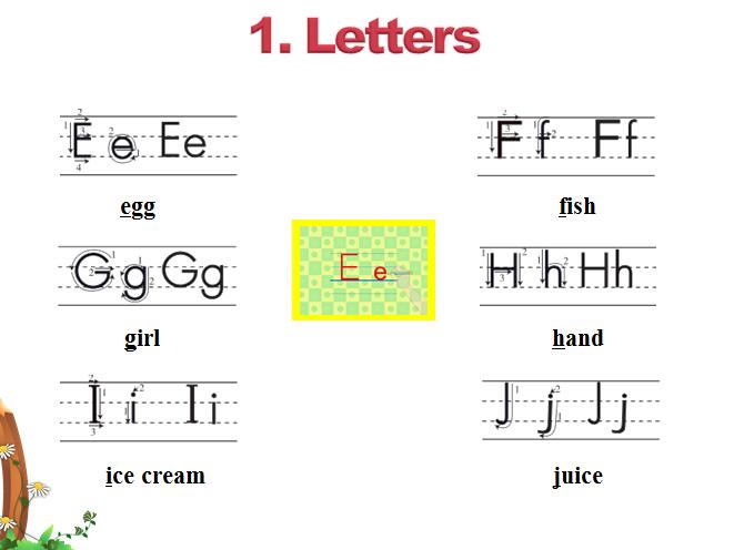 ̰Сѧ꼶ϲӢμLesson 8  Letters