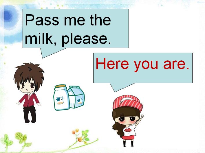 СW(xu)꼉(j)(c)ӢZ(y)nUnit 5 Pass me the milk please Section A