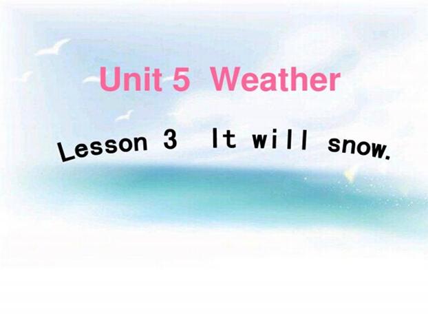 ³ưСѧ꼶ϲӢμIts snowing3