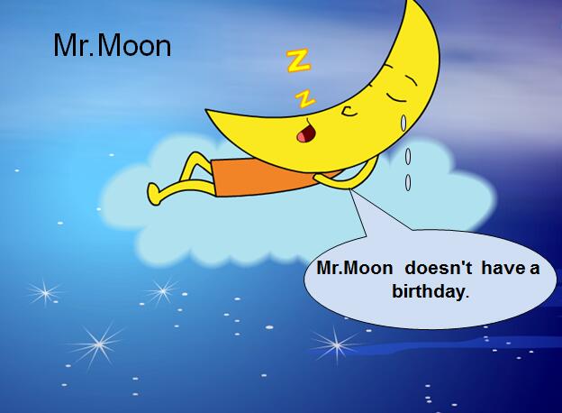 ̰СW(xu)꼉ӢZnMr. Moon's Birthday2