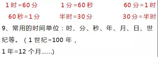 人教版三年级上册数学第一单元《时分秒》知识点