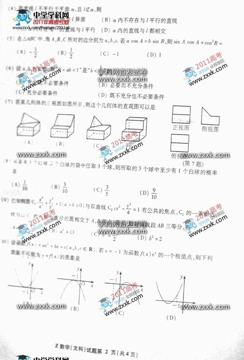 2011߿㽭픵(sh)W(xu)ģԇ}(})