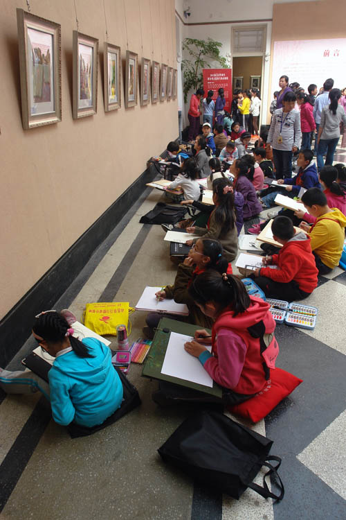 撷英采华—青岛十七中2012年美术班习作汇展(2)