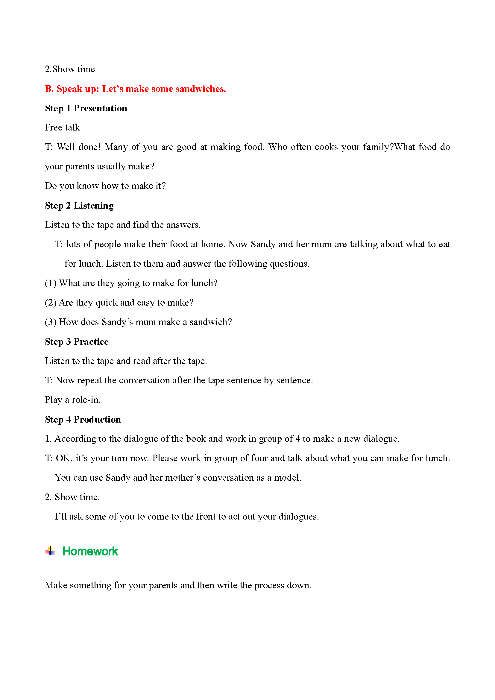 ţ�����ְ������Ӣ��Unit4 Do it yourself-Integrated skills