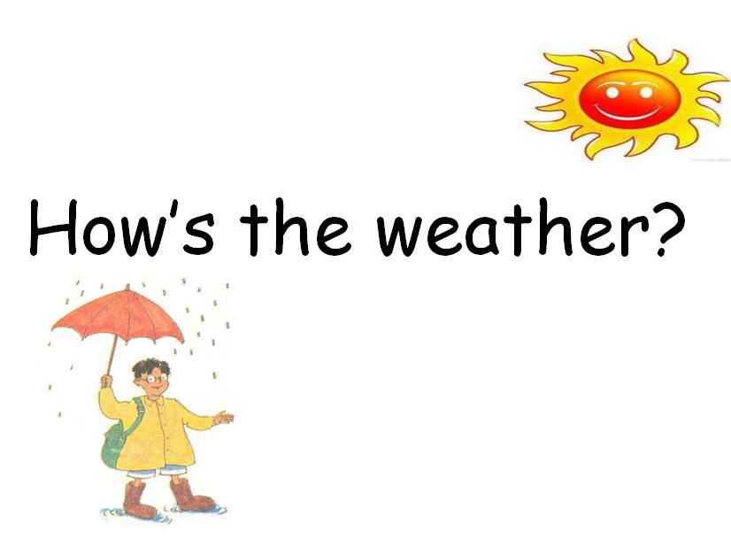 ̰СW(xu)꼉ӢZnLesson I How is the weather1