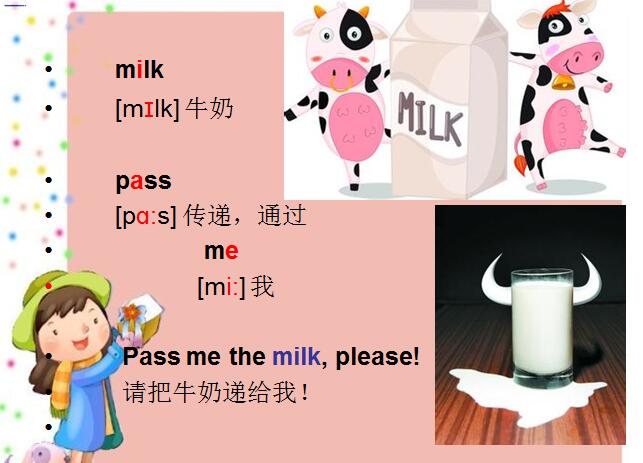 СW(xu)꼉ӢZnUnit5 Pass me the milk please