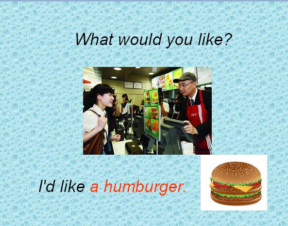 ٰСW(xu)꼉(j)σ(c)ӢZ(y)nI'd like a hamburger3